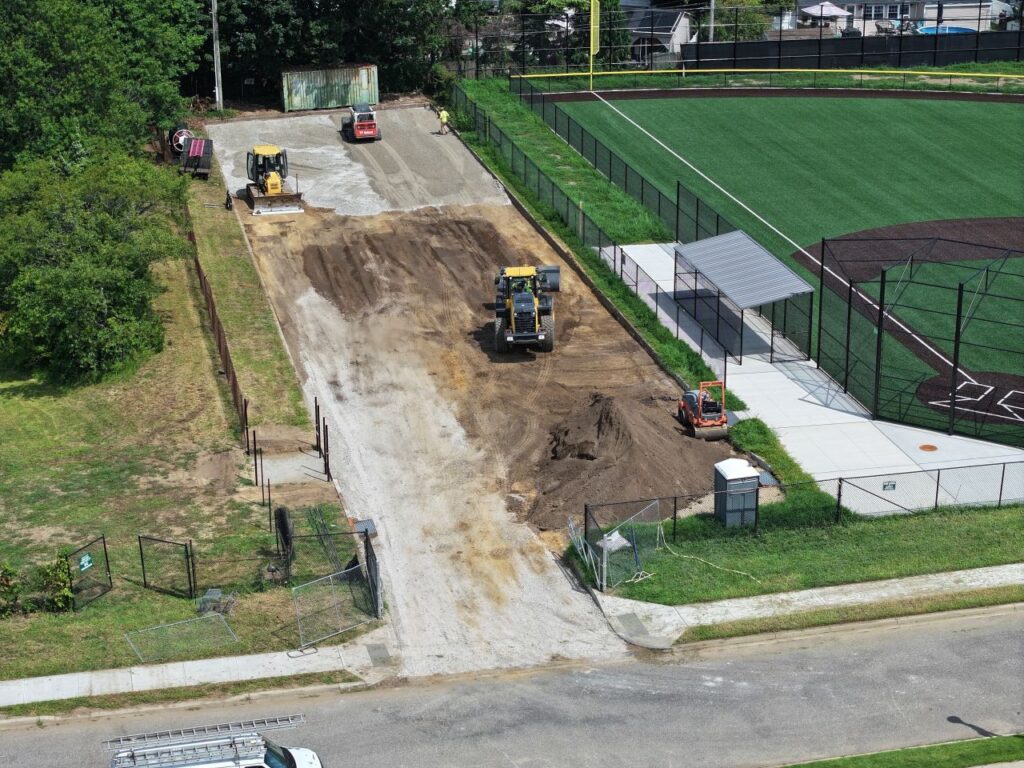Polaris Ballfields rehabilitation